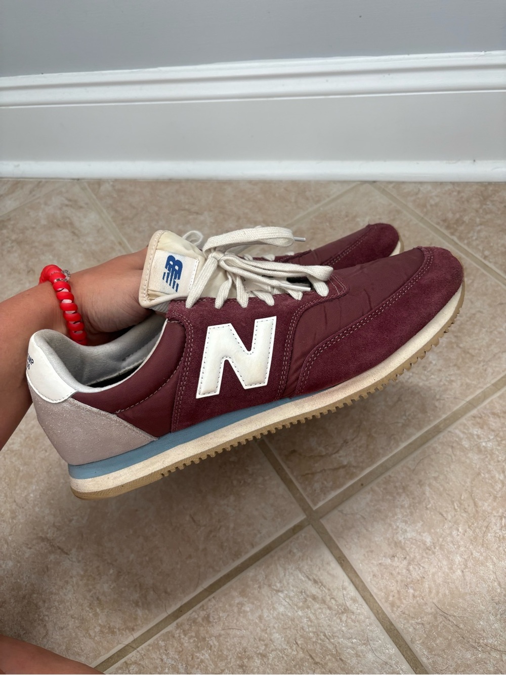 New Balance Comp 100 'Energy Red' sz 12 men’s sneakers - Picture 2 of 13